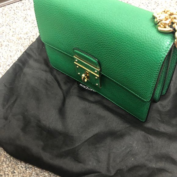 Dolce & Gabbana Rosalia Leather Convertible Bag - Picture 8 of 8